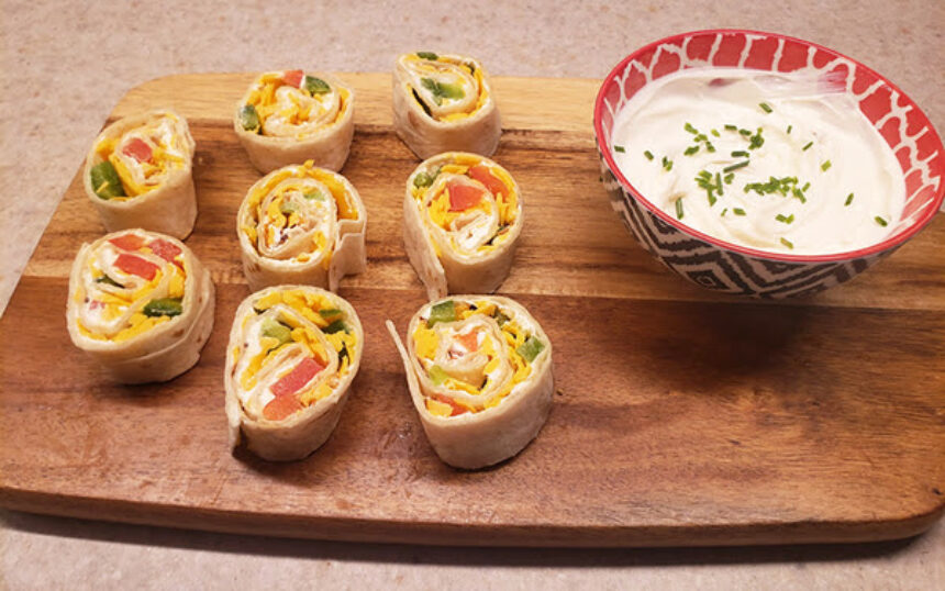 TORTILLA PINWHEELS THE EASY APP! Susan Terry