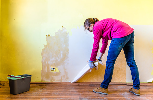 NO MORE WALLPAPER WOES - Susan Terry